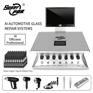 SuperPDR Automobile Glass Repair Octopus Windshield Tools Crack Repair With Suction Cup