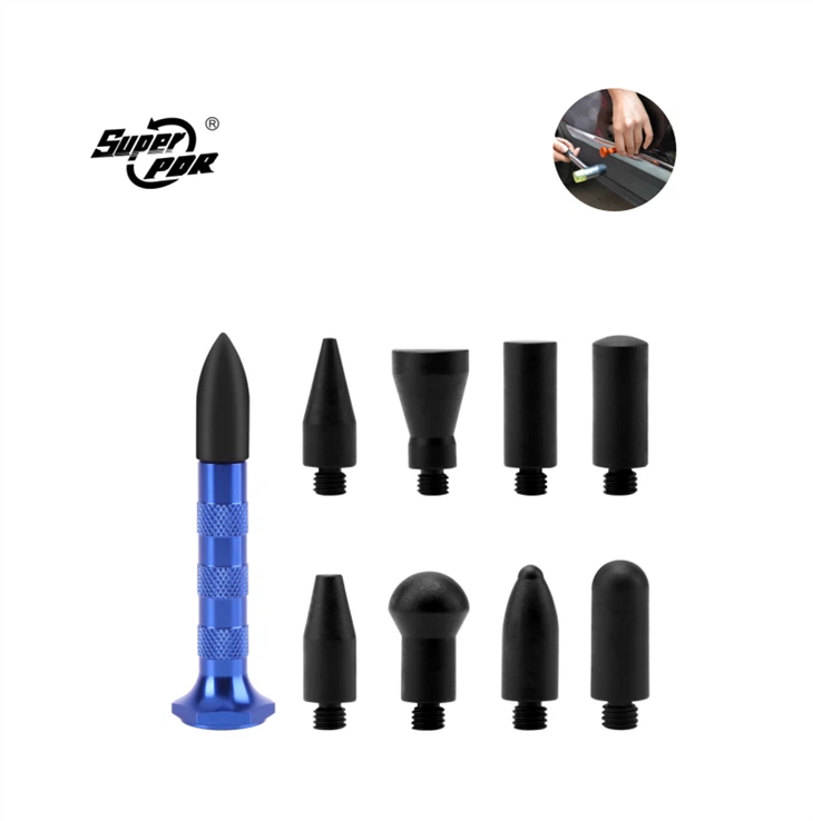 Super PDR Knock Down Hammer Nozzle Dent Removal TooLS Tap Down Pen For Car Dent