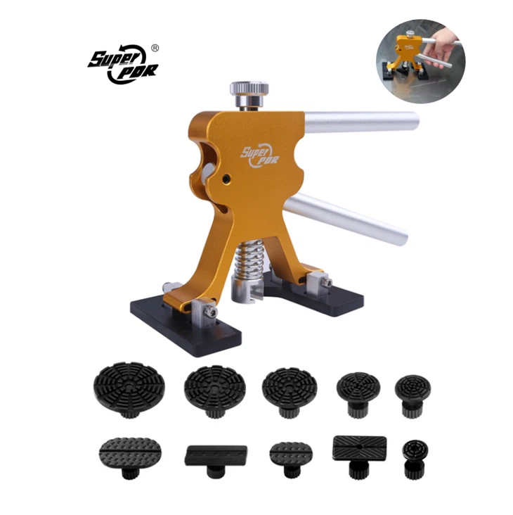Super PDR Golden Dent Lifter Automotive Dent Repair Puller Kit