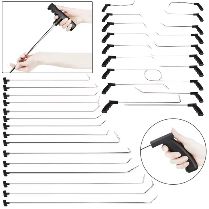 Super PDR Hook Rods Pdr Hood Pro Dent Repair Tools